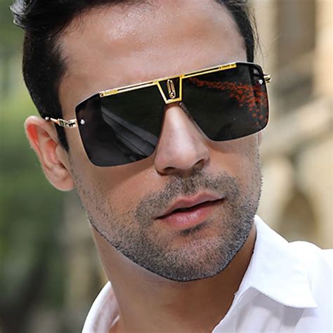 oversized designer sunglasses for men